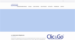 Desktop Screenshot of laboratoirebiopharme.com